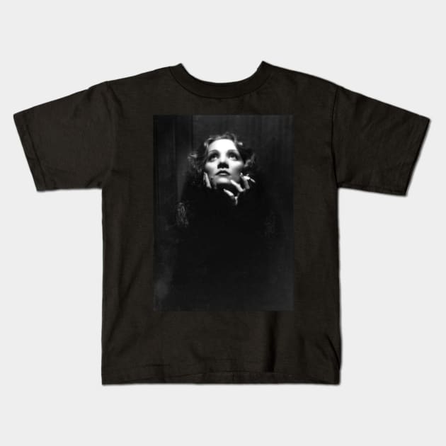 Dark Dietrich Kids T-Shirt by SILENT SIRENS